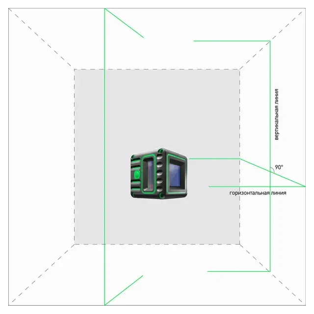 Лазерный уровень ADA Cube 3D GREEN Basic Edition Лазерный уровень ADA Cube 3D GREEN Basic Edition