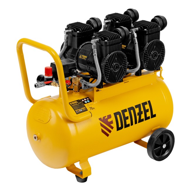 Компрессор безмасляный малошумный DLP -3000/50 Denzel Компрессор безмасляный малошумный DLP -3000/50 Denzel