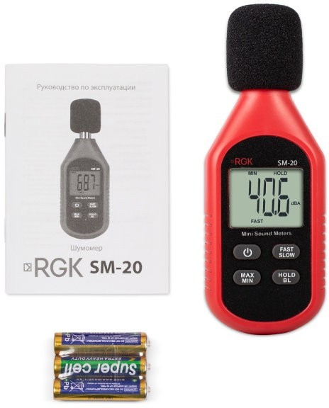 Шумомер RGK SM-20
