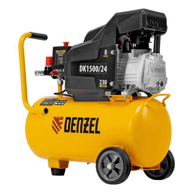 Компрессор коаксиальный воздушный DK1500/24 Х-PRO Denzel Компрессор коаксиальный воздушный DK1500/24 Х-PRO Denzel