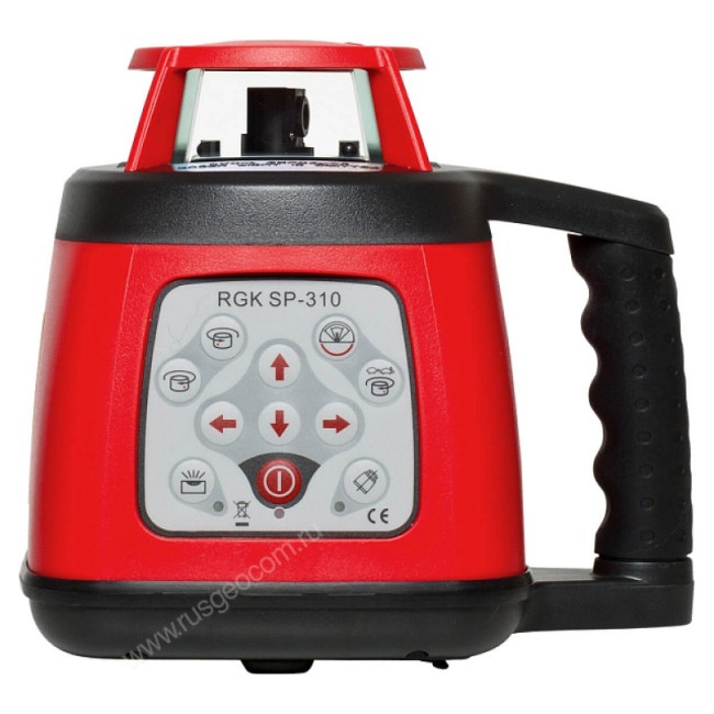 Комплект: ротационный нивелир RGK SP-310 + миллиметровый приёмник излучения RGK LD-88