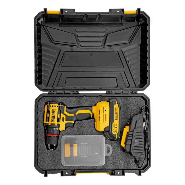 Дрель-шуруповерт аккумуляторная CDH-BL-20 Denzel