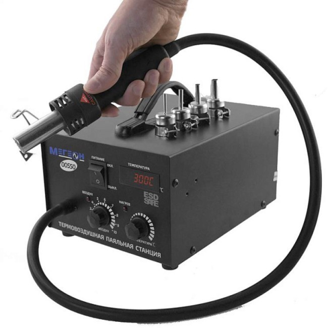 Термовоздушная паяльная станция МЕГЕОН 00550