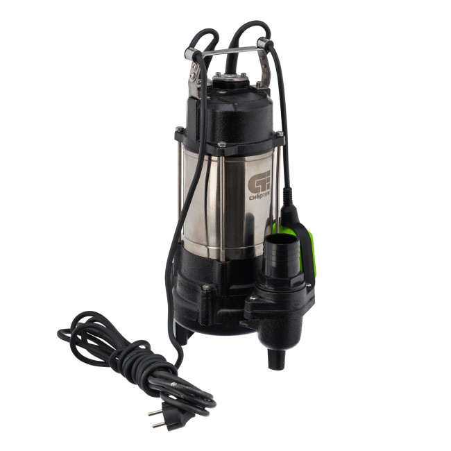 Фекальный насос СФН450, 450 Вт, напор 15 м, 21000 л/ч Сибртех Фекальный насос СФН450, 450 Вт, напор 15 м, 21000 л/ч Сибртех