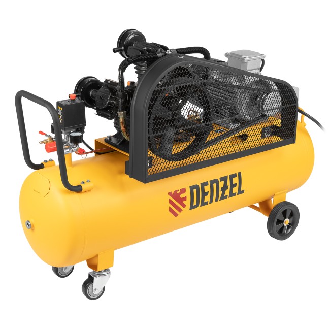 Компрессор воздушный ременной BCW3000-T/100 Denzel Компрессор воздушный ременной BCW3000-T/100 Denzel