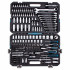 Набор инструментов 1/2", 3/8", 1/4" CrV 216 предметов Gross Набор инструментов 1/2", 3/8", 1/4" CrV 216 предметов Gross
