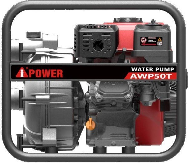 Бензиновая мотопомпа для грязной воды A-iPower AWP50T Бензиновая мотопомпа для грязной воды A-iPower AWP50T