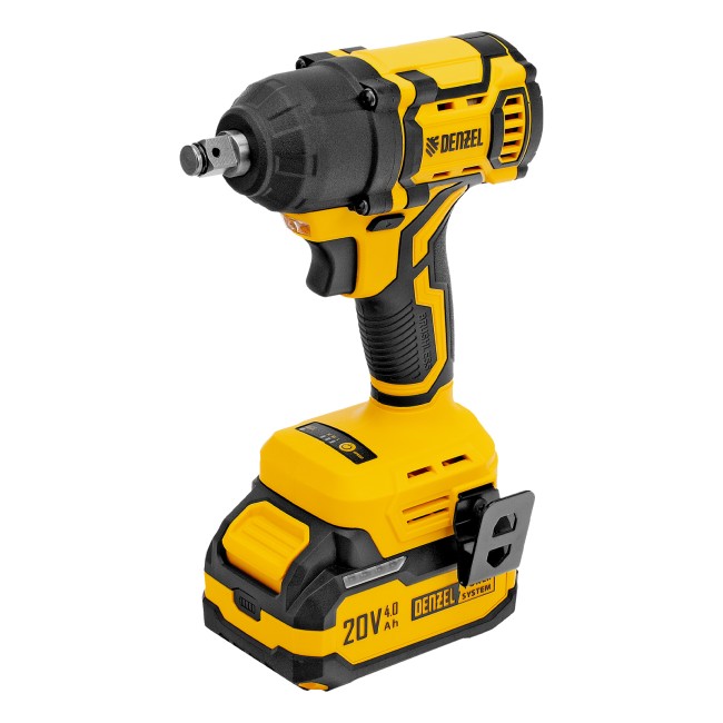 Гайковерт ударный аккумуляторный CIWH-BL-20-500 Denzel