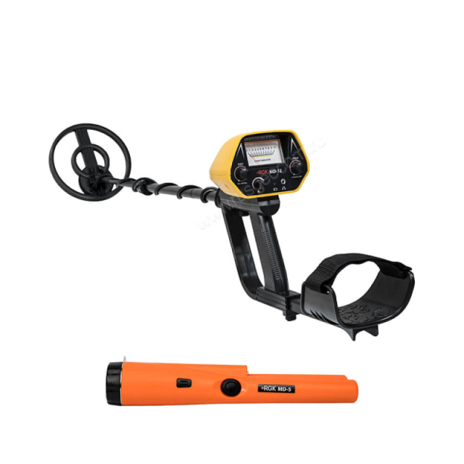 Комплект: Металлоискатель RGK MD-20 + пинпоинтер RGK MD-5 Комплект: Металлоискатель RGK MD-20 + пинпоинтер RGK MD-5