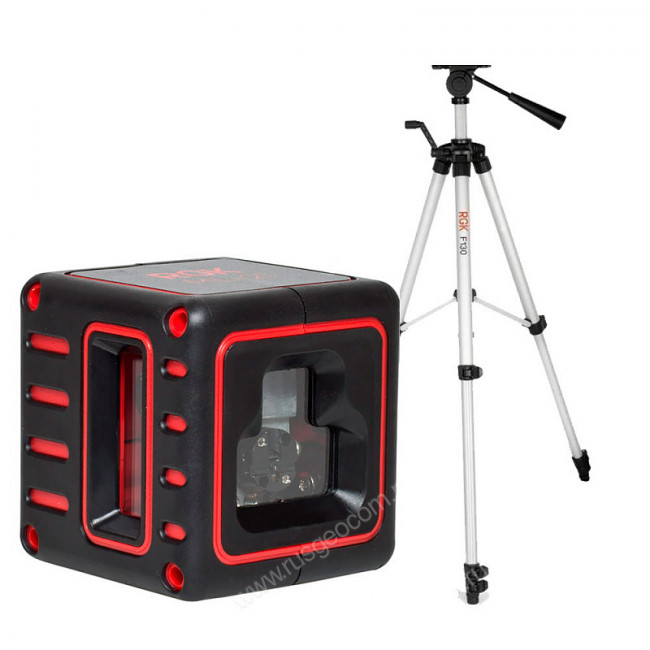 Комплект: лазерный уровень RGK ML-21 + штатив RGK F130 Комплект: лазерный уровень RGK ML-21 + штатив RGK F130