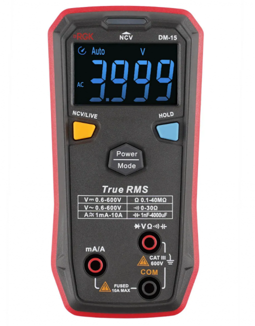 Мультиметр RGK DM-15