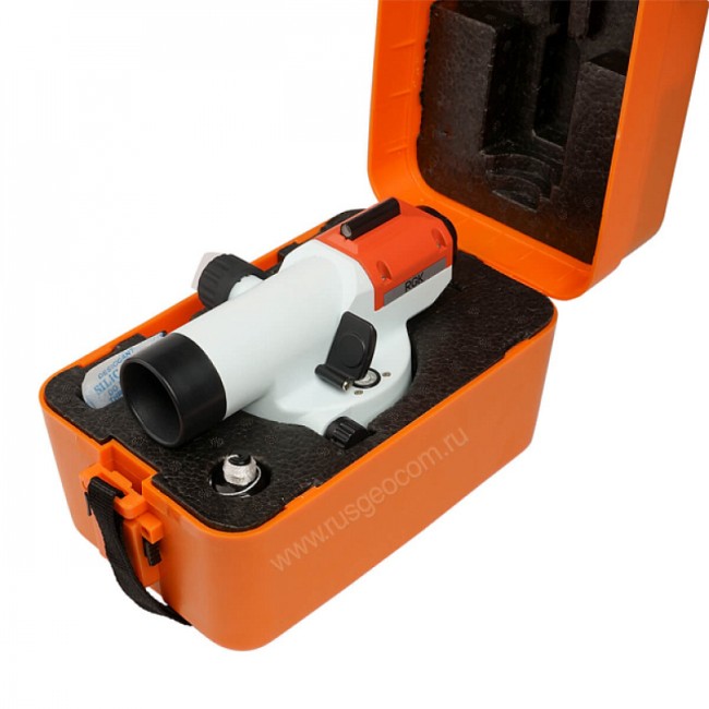 Комплект оптический нивелир RGK C-28 + штатив S6-N + рейка AMO S3 Комплект оптический нивелир RGK C-28 + штатив S6-N + рейка AMO S3