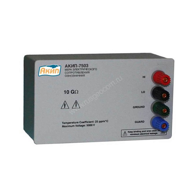 Мера сопротивления АКИП-7503-2кОм Мера сопротивления АКИП-7503-2кОм