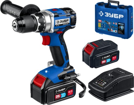 Дрель-шуруповерт DB-201-42 ЗУБР 2 АКБ Дрель-шуруповерт DB-201-42 ЗУБР 2 АКБ