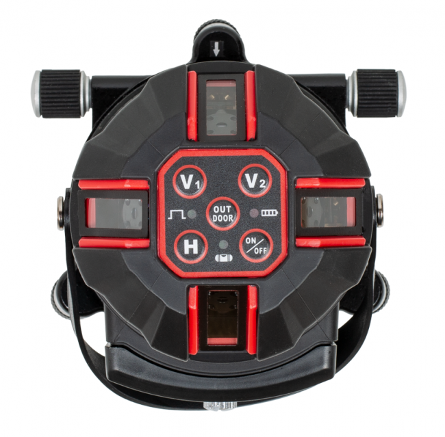 Комплект: лазерный уровень RGK UL-44W Black + штанга-упор, приемник, рейка Комплект: лазерный уровень RGK UL-44W Black + штанга-упор, приемник, рейка