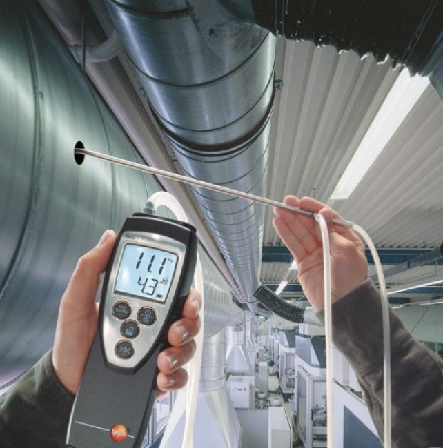 Прибор для измерения давления газа Testo 512 0...2 гПа Прибор для измерения давления газа Testo 512 0...2 гПа