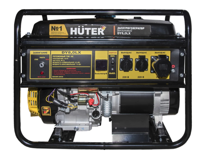 Бензиновый генератор HUTER DY8,0LX Бензиновый генератор HUTER DY8,0LX