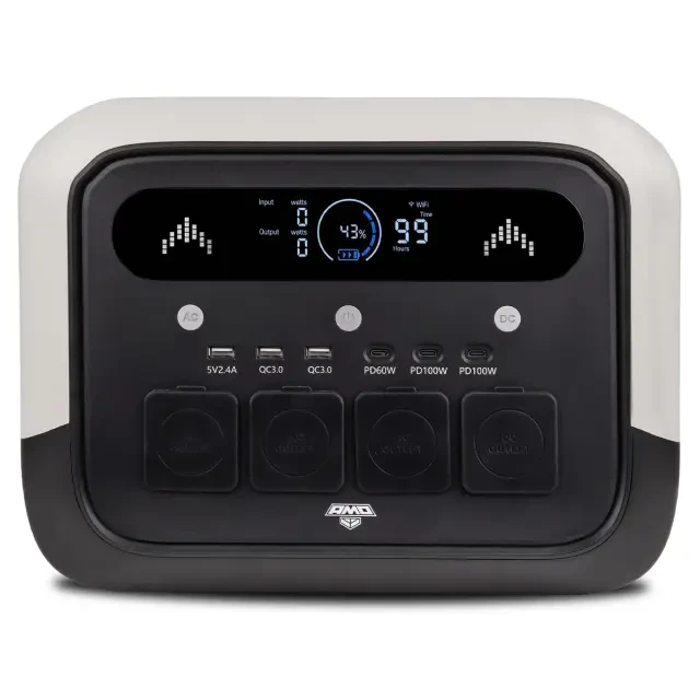 Портативная электростанция AMO PS 1200 Pro белая