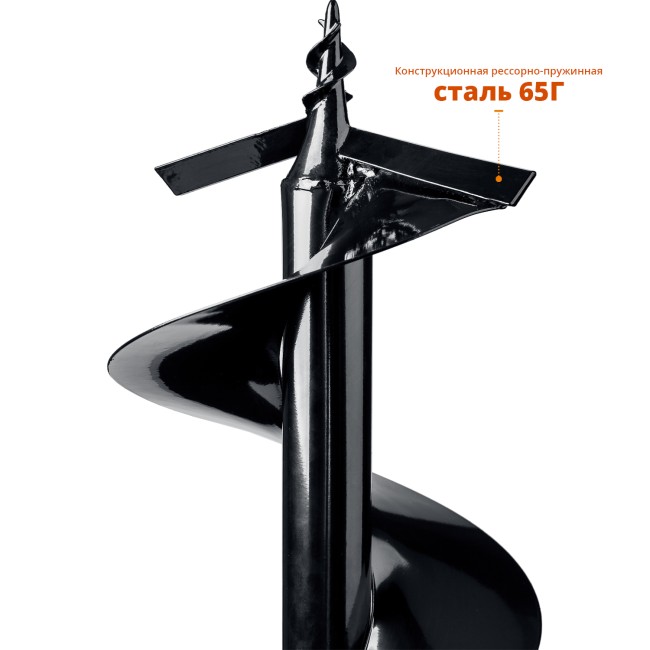 Шнек для мотобуров ЗУБР d 300 мм, грунт Шнек для мотобуров ЗУБР d 300 мм, грунт