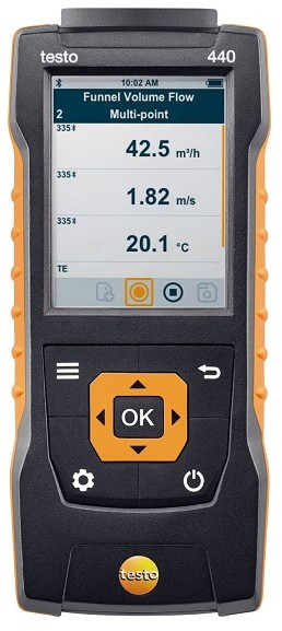 Комплект Testo 440dP для вентиляции №2 Комплект Testo 440dP для вентиляции №2