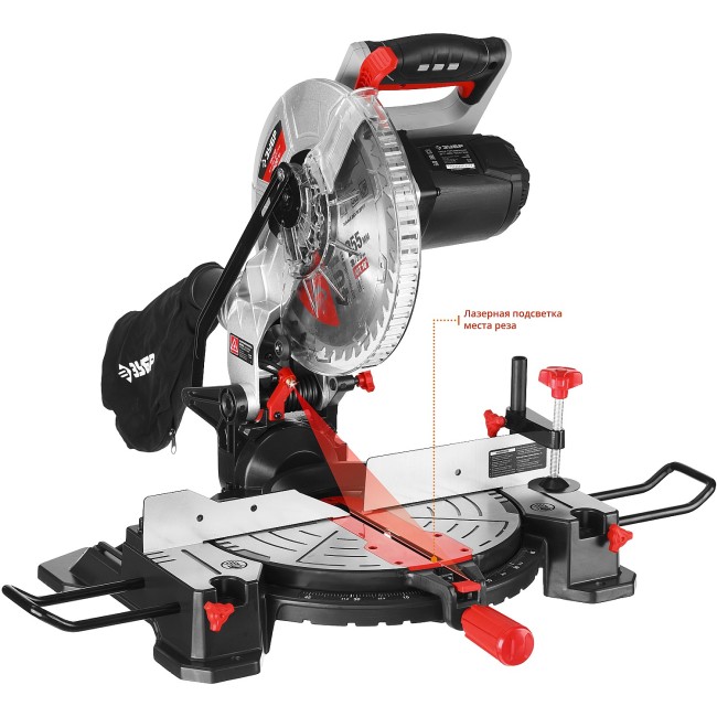 Пила торцовочная ЗПТ-255-1800 ЛМ2 ЗУБР Пила торцовочная ЗПТ-255-1800 ЛМ2 ЗУБР