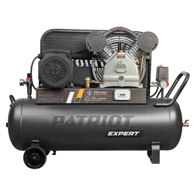Компрессор поршневой ременной Patriot KRX 700 L100 D