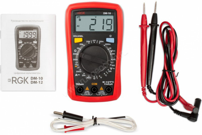 Мультиметр RGK DM-10 Мультиметр RGK DM-10