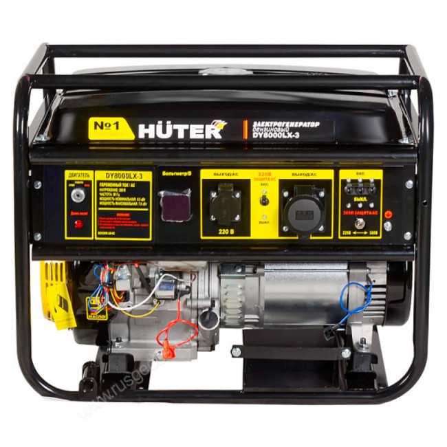 Бензиновый генератор HUTER DY8000LX-3 Бензиновый генератор HUTER DY8000LX-3