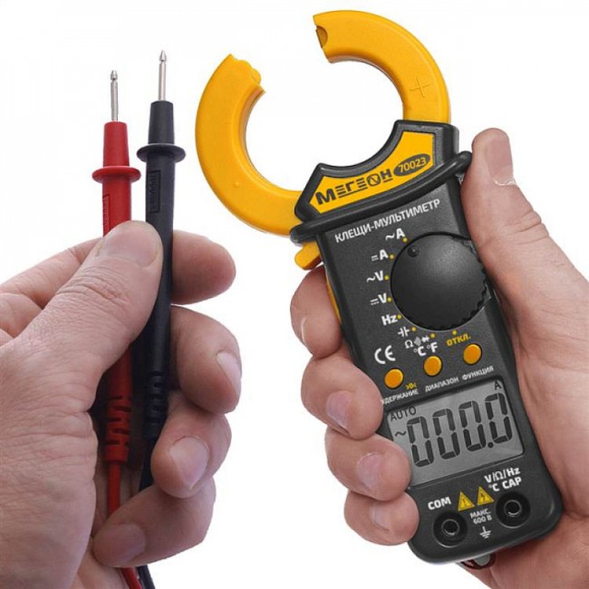 Цифровые токоизмерительные клещи МЕГЕОН 70023