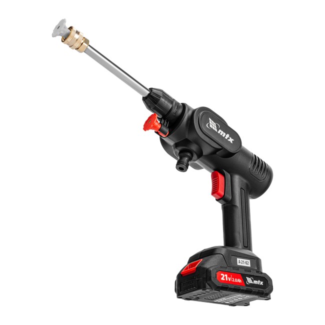 Моечная машина высокого давления аккумуляторная А-21-02 MTX Моечная машина высокого давления аккумуляторная А-21-02 MTX