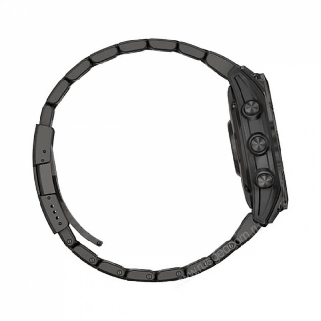 Часы Garmin Fenix 7 Sapphire Solar титановый угольно-серый DLC с угольно-серым титановым DLC браслетом Часы Garmin Fenix 7 Sapphire Solar титановый угольно-серый DLC с угольно-серым титановым DLC браслетом
