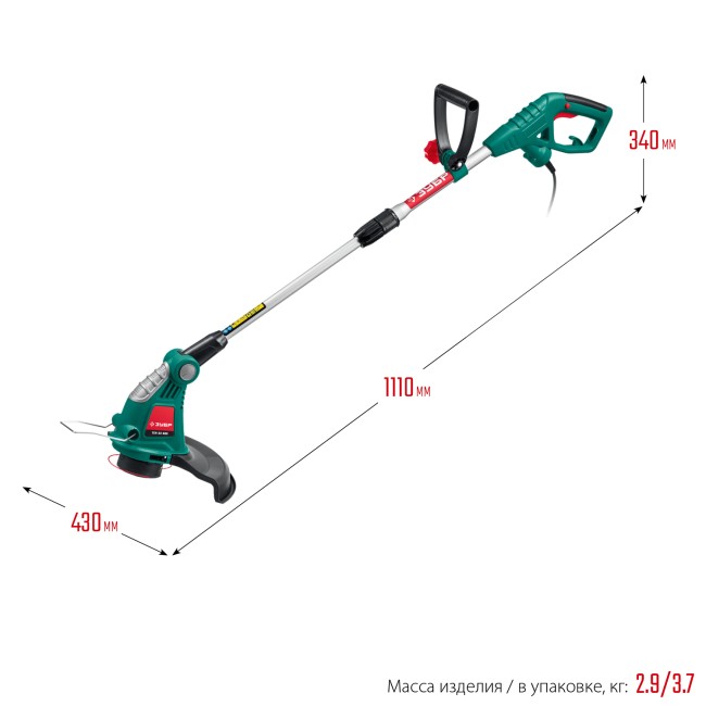 Триммер сетевой ТСН-33-600 ЗУБР Триммер сетевой ТСН-33-600 ЗУБР